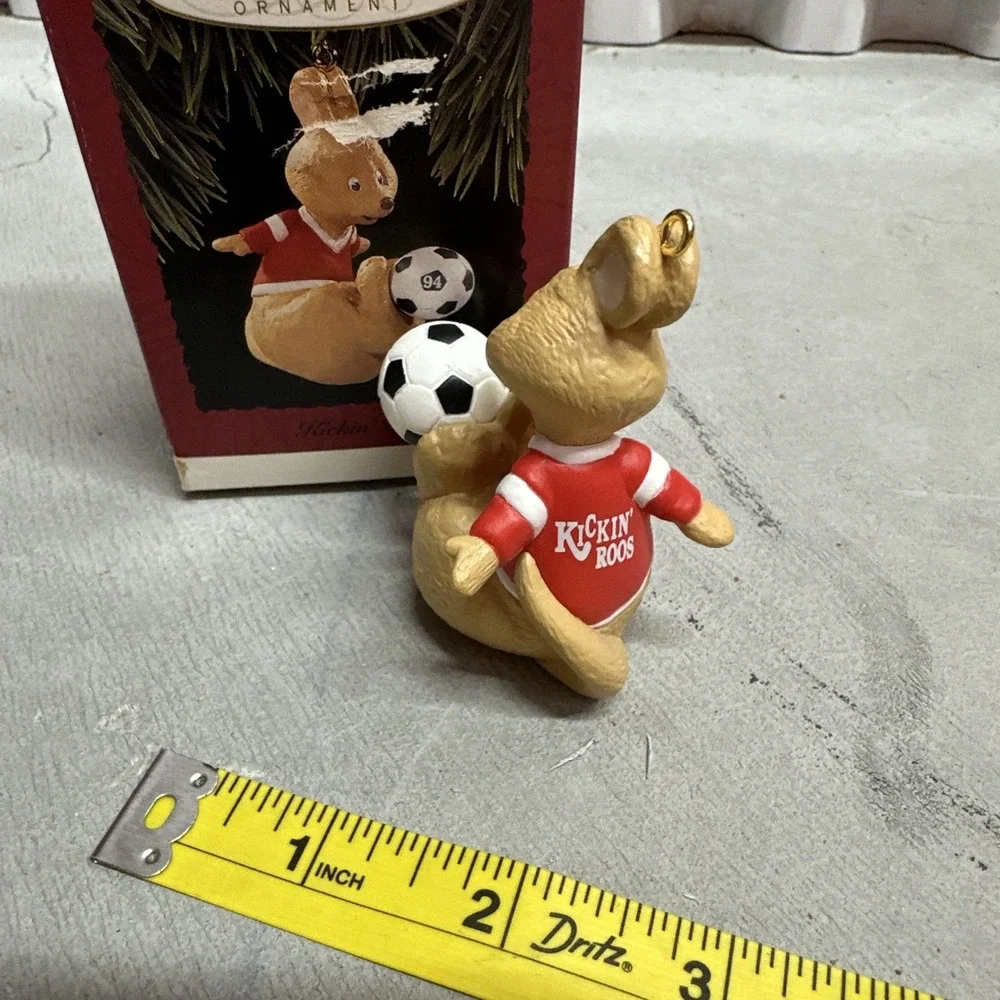 Vintage 1994 Hallmark‎ Keepsake Ornament - Kangaroo Soccer